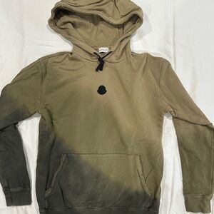 Moncler Two-Tone Green Hoodie